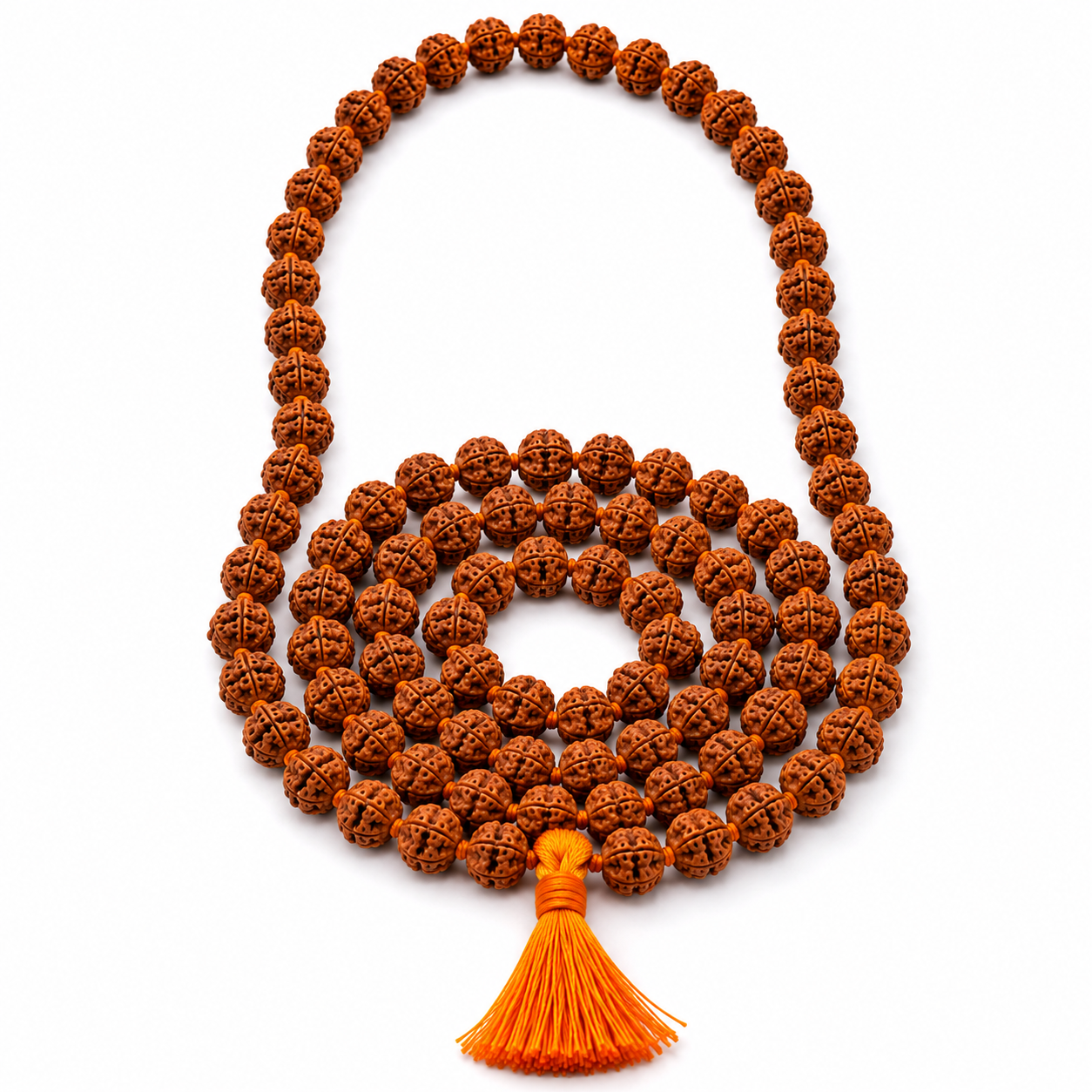 5 Mukhi Rudraksha Mala (Natural)