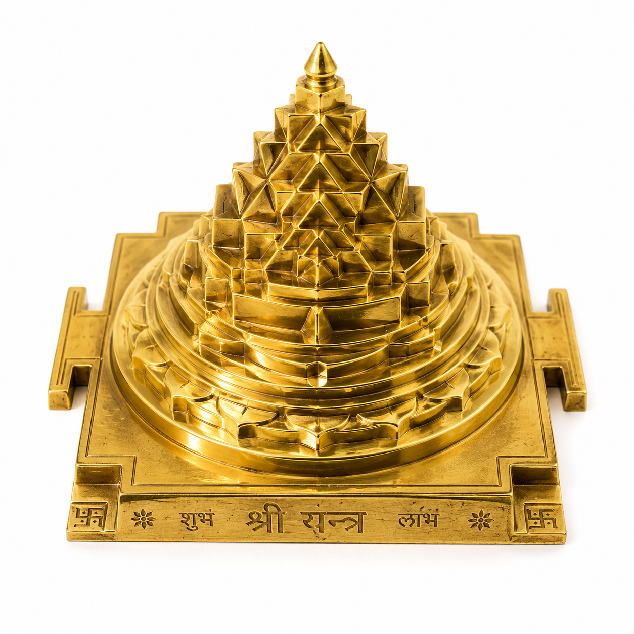 Meru Shree Yantra (Copper - 4 Inches)